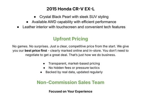 Used 2015 Honda CR-V EX-L image 3
