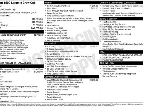 Used 2021 RAM 1500 Laramie AWD/4WD image 3