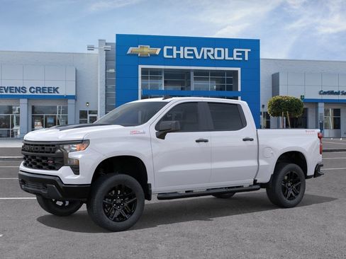 New 2026 Chevrolet Silverado 1500 Custom Trail Boss w/ Turbomax Blackout Package AWD/4WD image 6