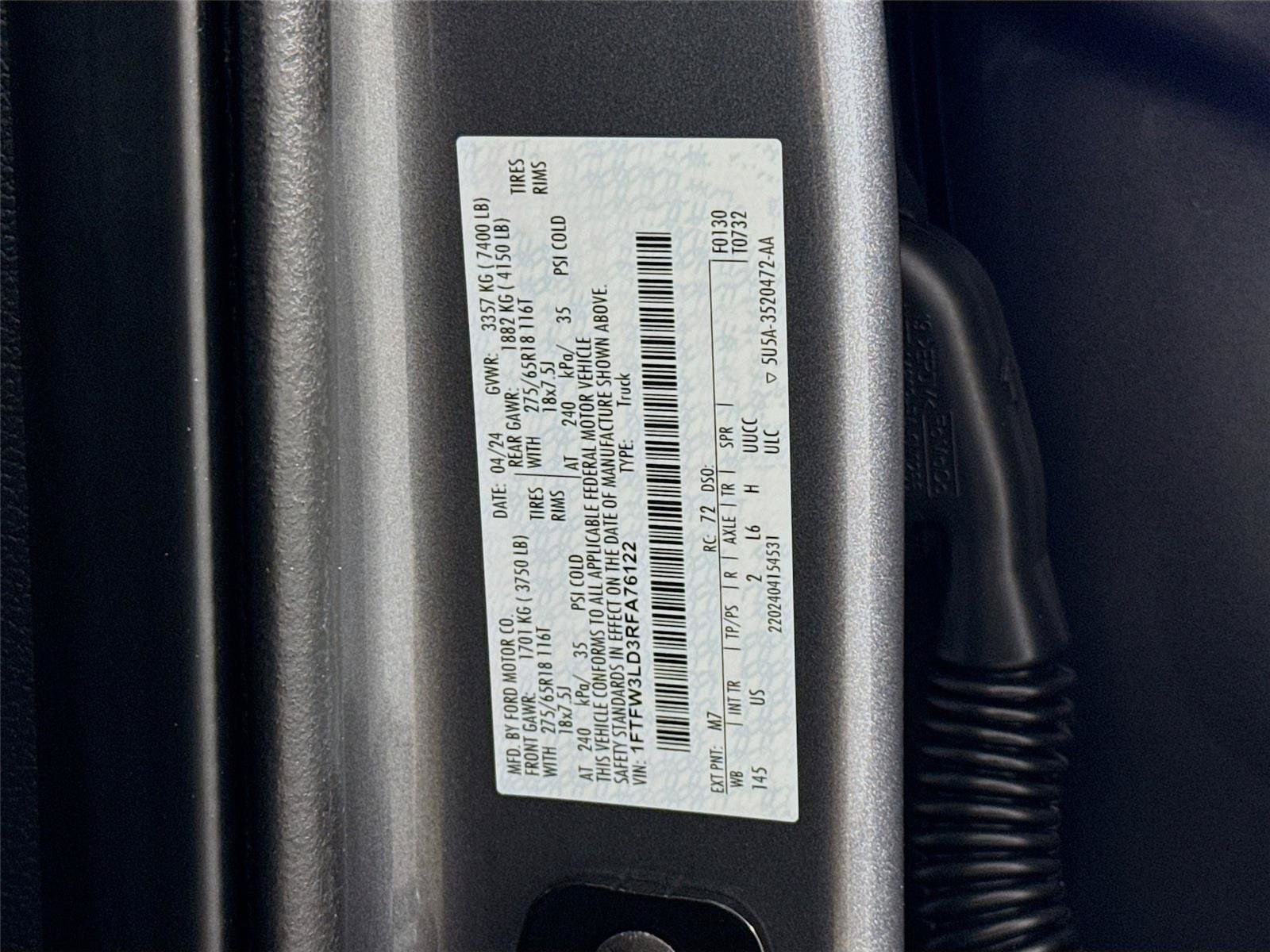 Used 2024 Ford F150 XLT w/ Mobile Office Package AWD/4WD image 33