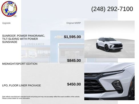 New 2026 Chevrolet Blazer LT w/ Midnight/Sport Edition image 5