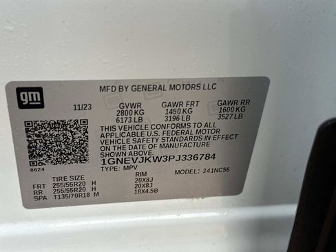 Certified 2023 Chevrolet Traverse RS w/ LPO, Floor Liner Package image 19