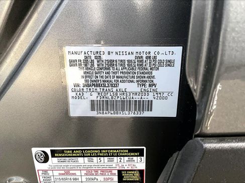 Used 2025 Nissan Kicks S w/ Charging Package image 65