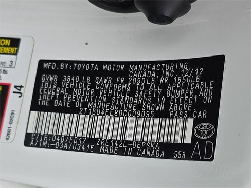 Used 2013 Toyota Corolla S image 33