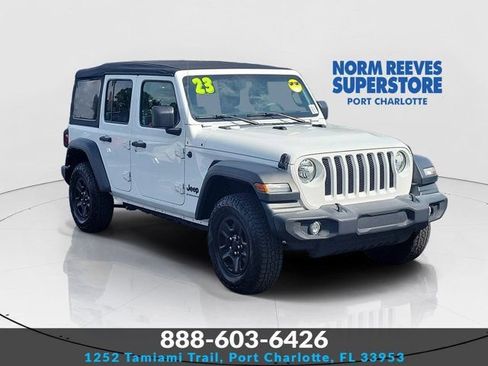 Used 2023 Jeep Wrangler Unlimited Sport AWD/4WD image 1