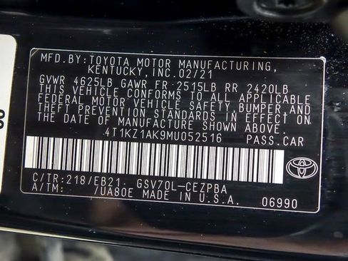 Used 2021 Toyota Camry TRD w/ TRD Package w/JBL Audio image 27