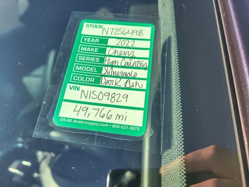 Certified 2022 Chevrolet Silverado 1500 High Country image 25