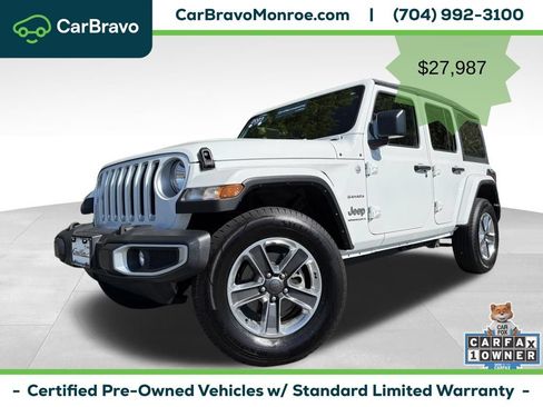 Used 2023 Jeep Wrangler Unlimited Sahara AWD/4WD image 11
