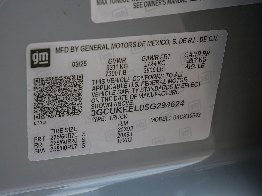 New 2025 Chevrolet Silverado 1500 RST w/ Convenience Package II AWD/4WD image 54