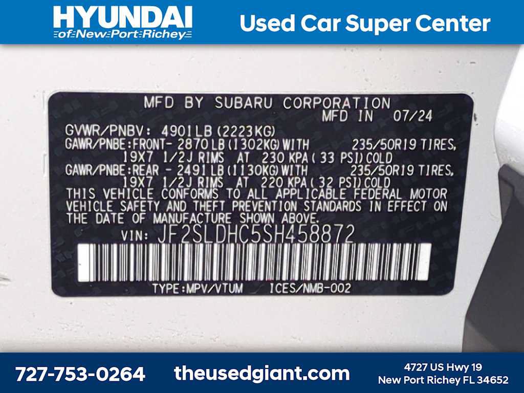 Used 2025 Subaru Forester Sport w/ Popular Package #1 AWD/4WD image 35