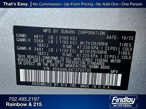 New 2026 Subaru Crosstrek 2.5i Limited image 33