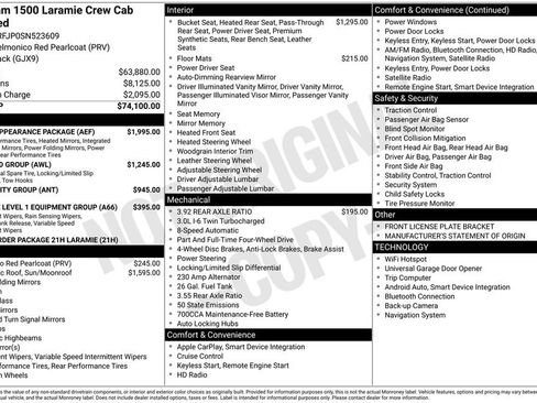 Used 2025 RAM 1500 Laramie w/ Sport Appearance Package AWD/4WD image 2