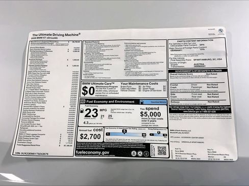 New 2026 BMW X7 xDrive40i image 22