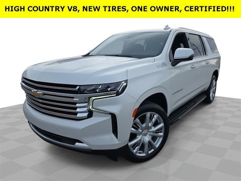 Certified 2021 Chevrolet Suburban High Country image 1