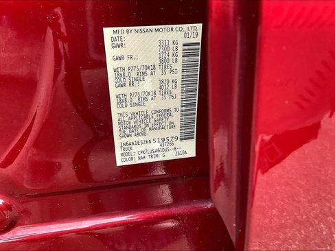 Used 2019 Nissan Titan PRO-4X image 31