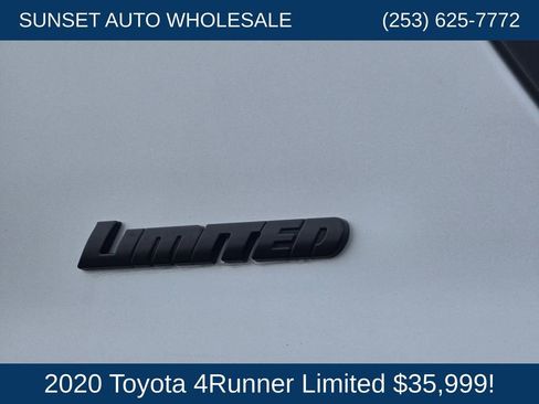 Used 2020 Toyota 4Runner Limited AWD/4WD image 26