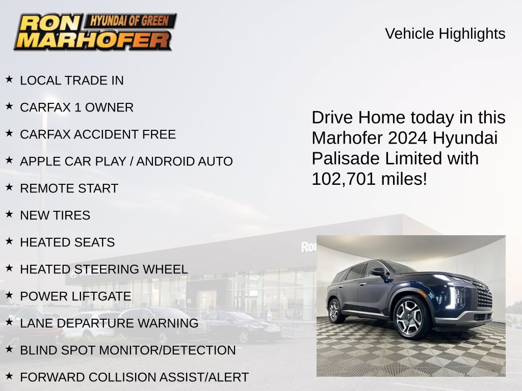 Used 2024 Hyundai Palisade Limited AWD/4WD image 15