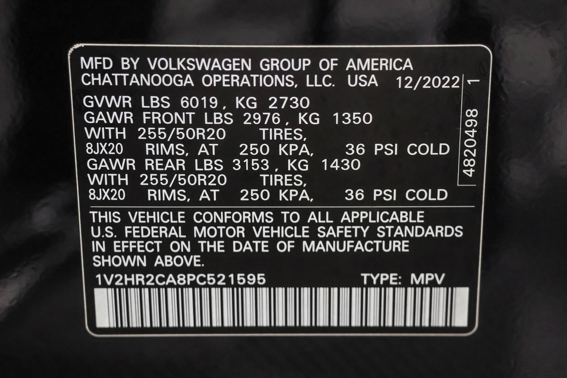 Used 2023 Volkswagen Atlas SE w/ Black Wheel Package AWD/4WD image 50