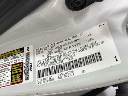 Certified 2016 Toyota Tundra SR5 image 11