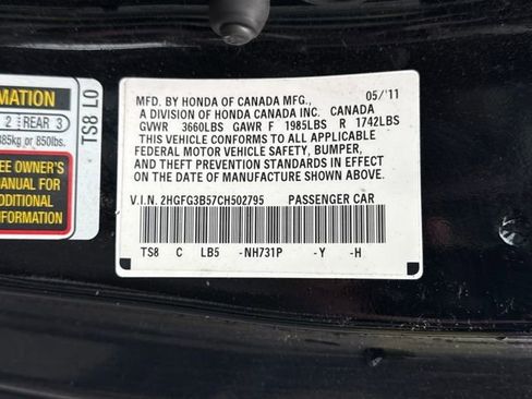 Used 2012 Honda Civic LX image 20