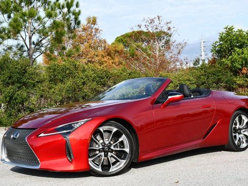 Used 2021 Lexus LC 500 Convertible image 21