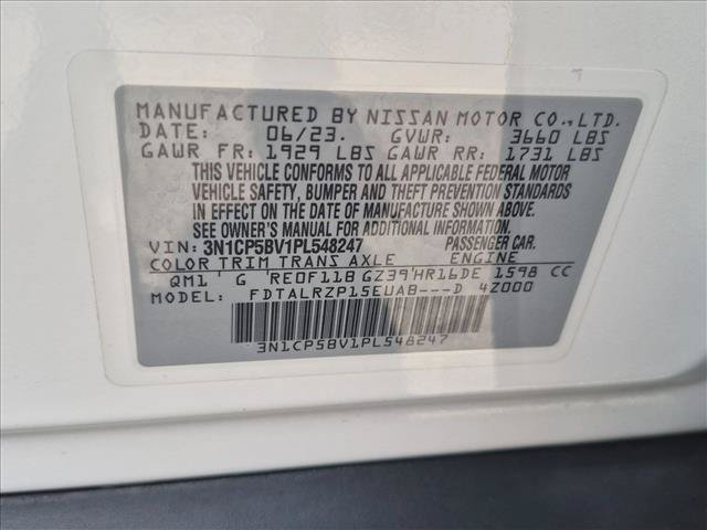 Certified 2023 Nissan Kicks S FWD image 23