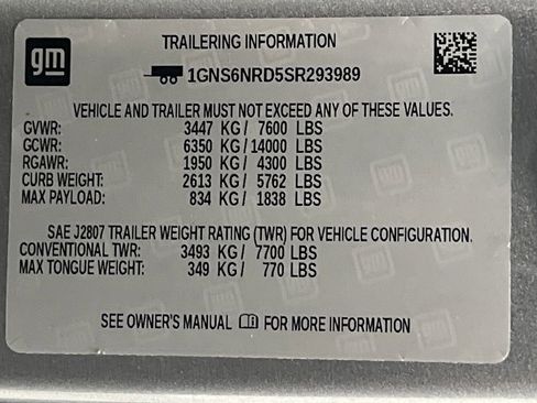 Used 2025 Chevrolet Tahoe LT AWD/4WD image 71