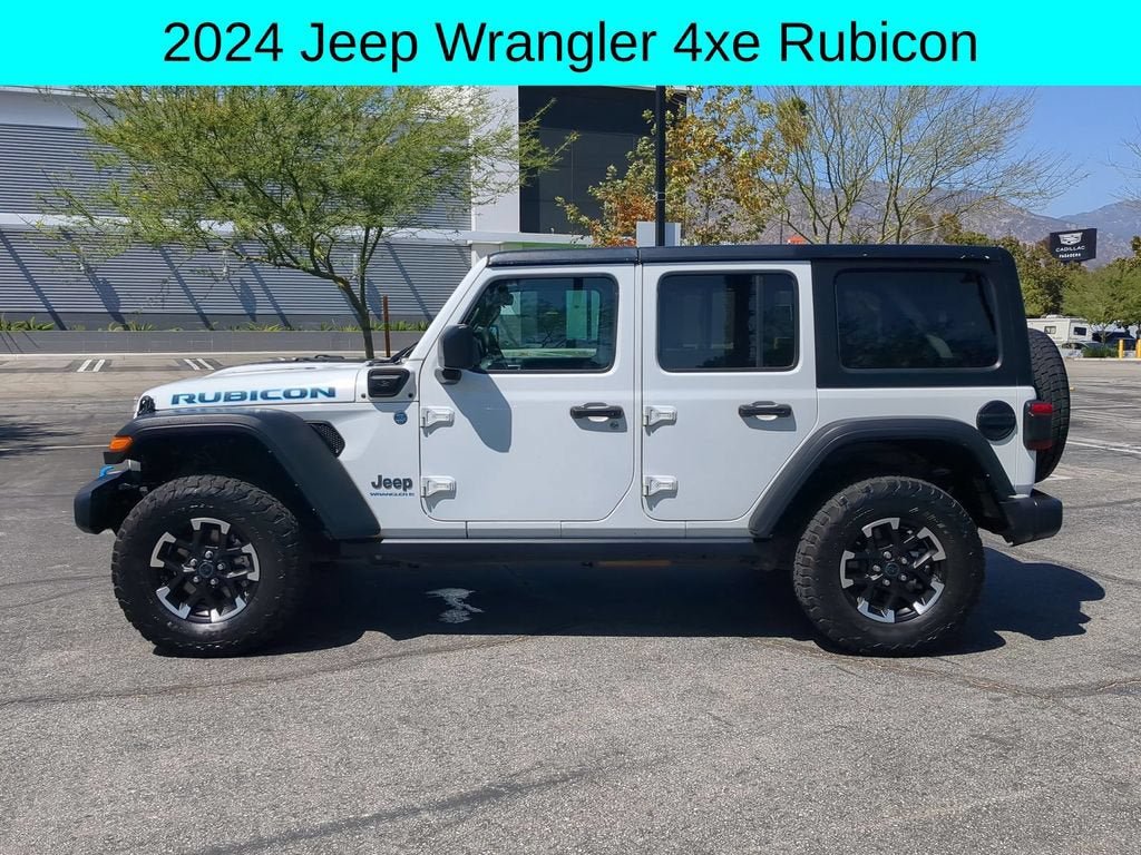 Used 2024 Jeep Wrangler Unlimited Rubicon 4xe AWD/4WD image 2
