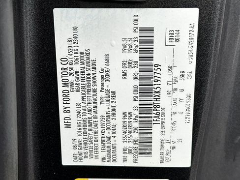 Used 2019 Ford Mustang Coupe w/ Equipment Group 101A image 29