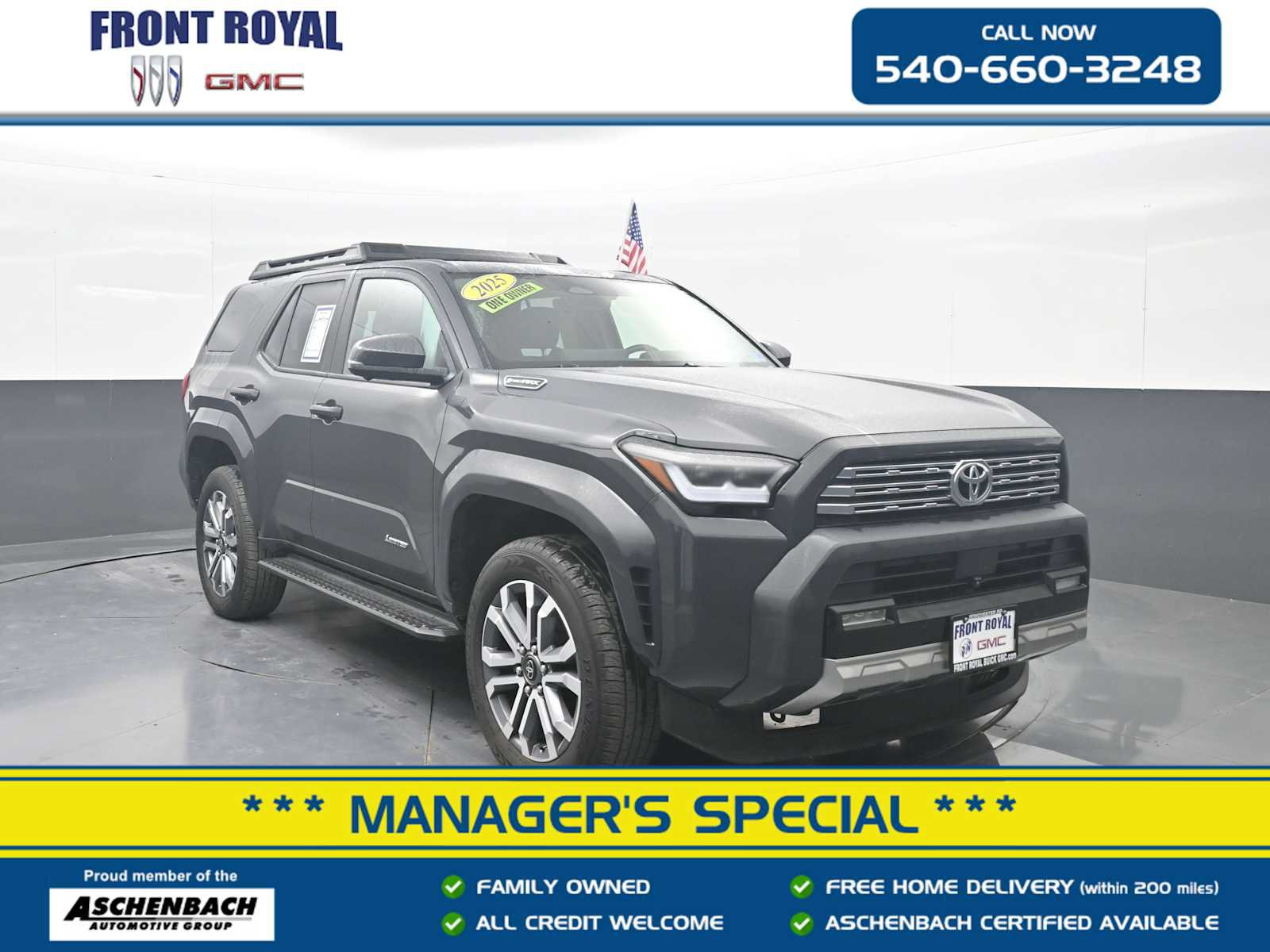 Used 2025 Toyota 4Runner Limited AWD/4WD image 1