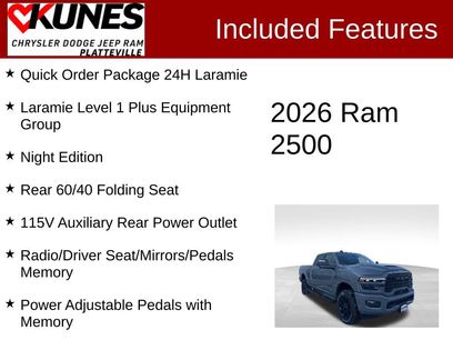 New 2026 RAM 2500 Laramie w/ Night Edition