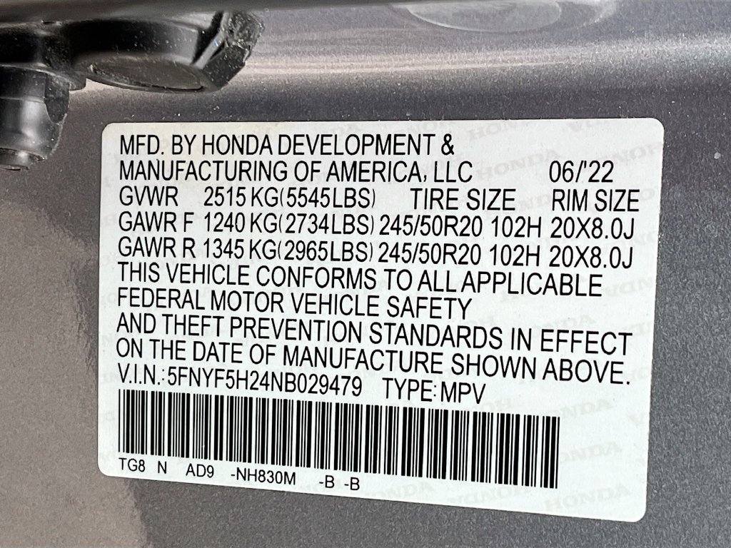 Used 2022 Honda Pilot Special Edition image 33