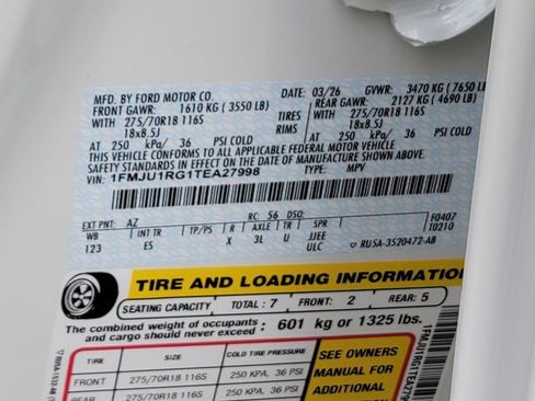 New 2026 Ford Expedition Tremor image 15