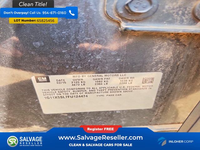 Used 2015 Chevrolet Impala LS FWD image 16