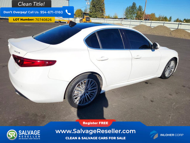 Used 2017 Alfa Romeo Giulia Ti w/ TI Lusso Package RWD image 4