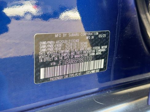 Used 2023 Subaru WRX Limited image 18