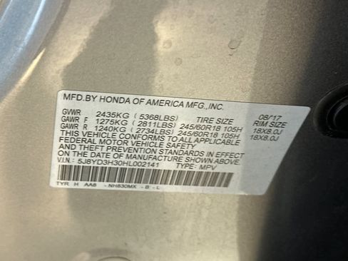 Used 2017 Acura MDX FWD image 31