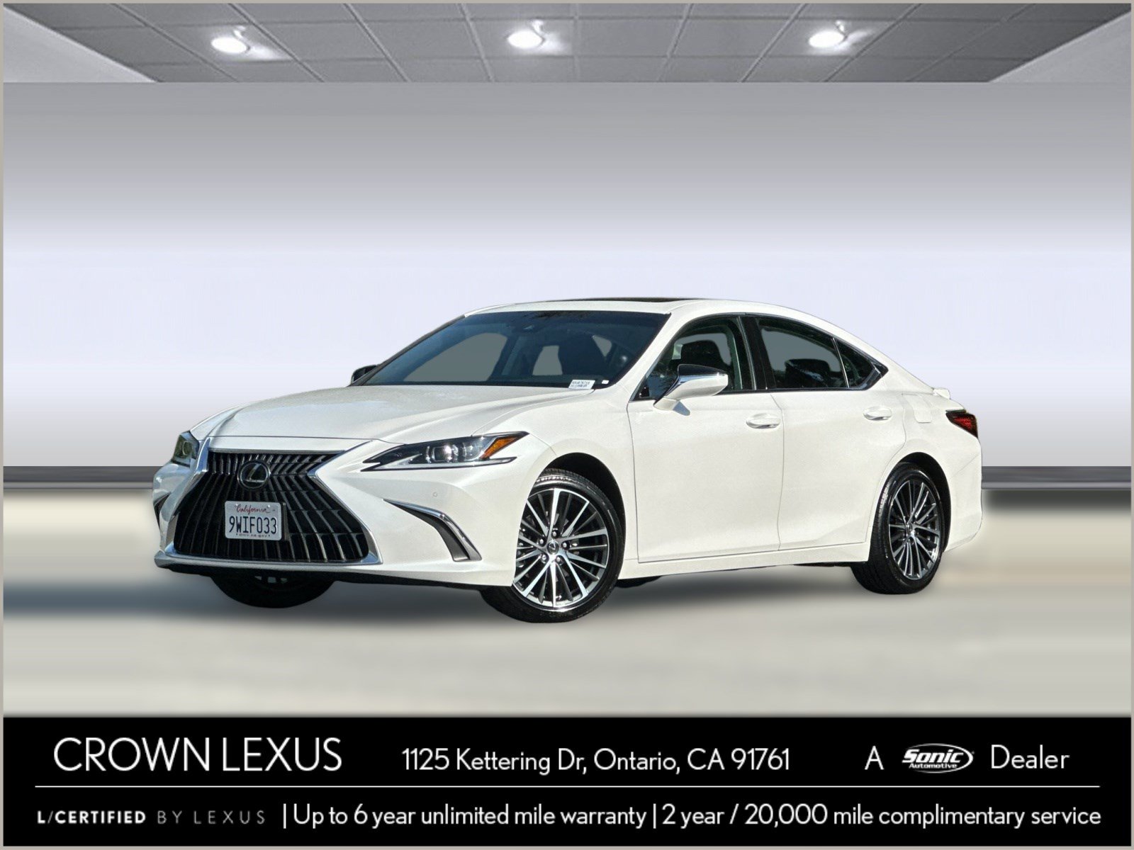 Certified 2025 Lexus ES 300h w/ Premium Package FWD image 1