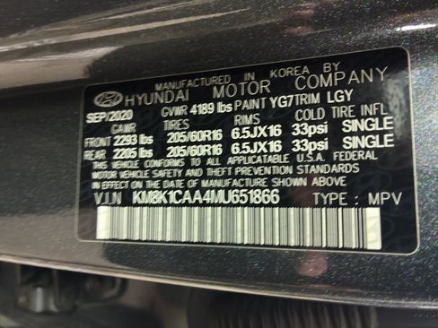 Used 2021 Hyundai Kona SE image 22