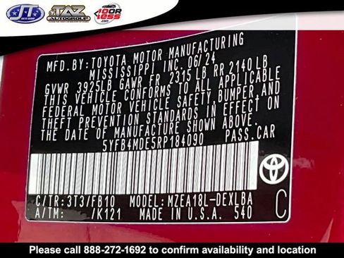 Used 2024 Toyota Corolla LE image 19