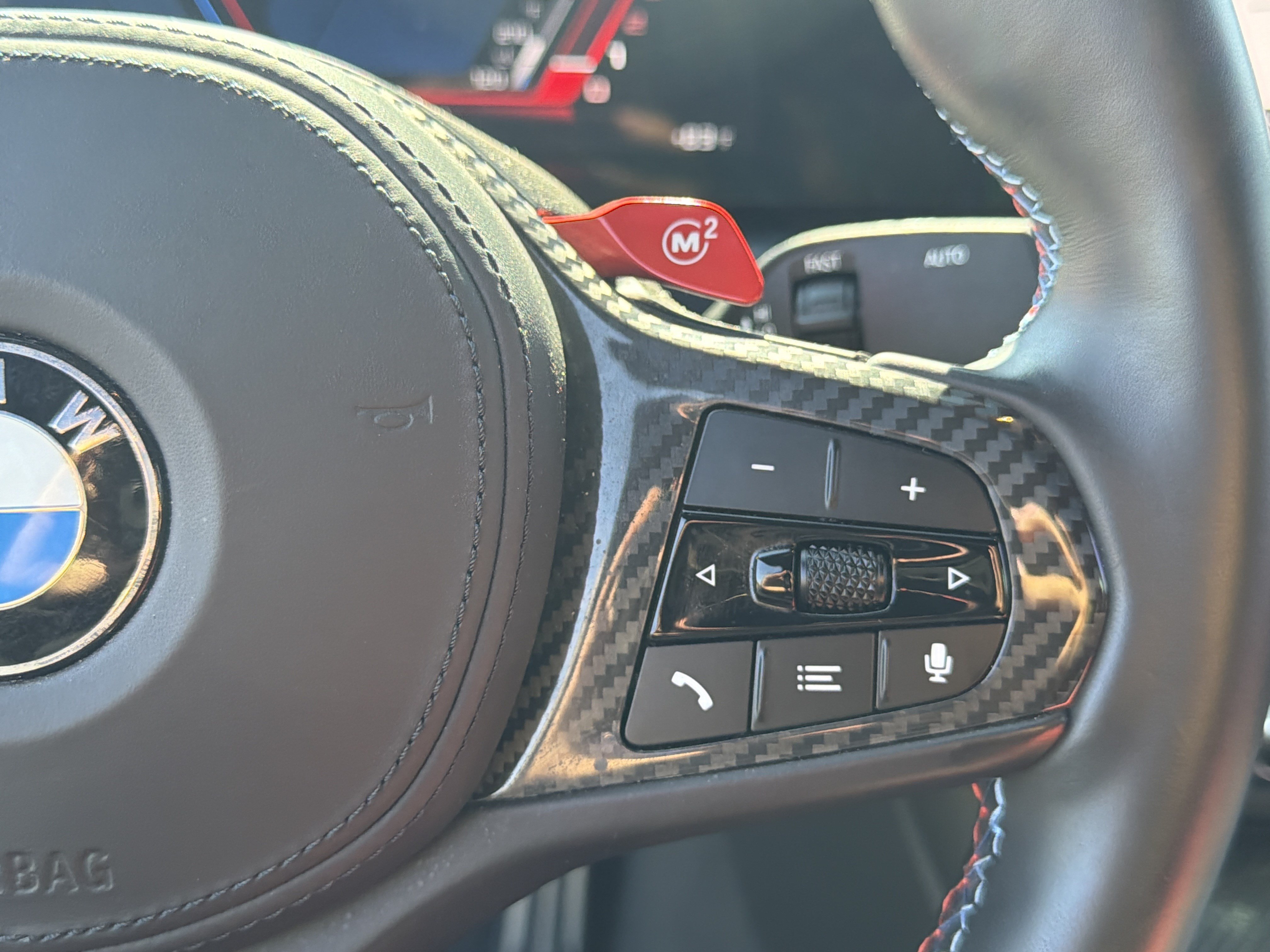 Used 2024 BMW M3 w/ M Carbon Exterior Package RWD image 32