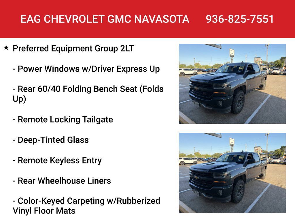Used 2018 Chevrolet Silverado 1500 LT w/ Texas Edition AWD/4WD image 4
