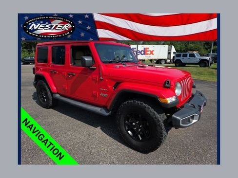 Used 2019 Jeep Wrangler Unlimited Sahara w/ Dual Top Group AWD/4WD image 1