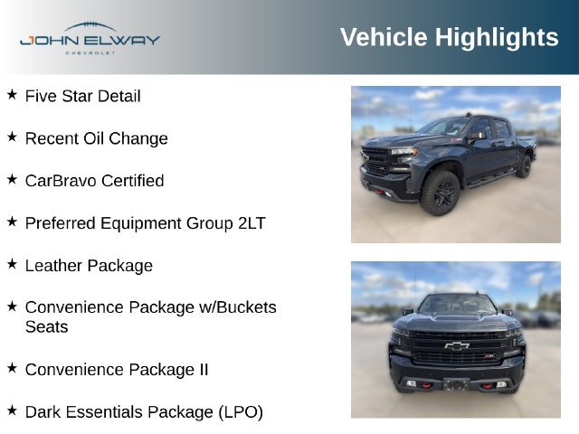 Used 2020 Chevrolet Silverado 1500 LT Trail Boss AWD/4WD image 4