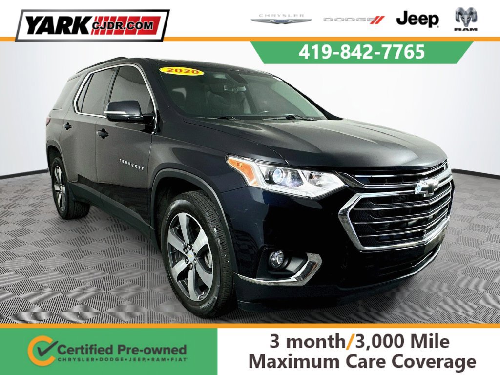 Used 2020 Chevrolet Traverse LT w/ LT Premium Package AWD/4WD 360° Tour
