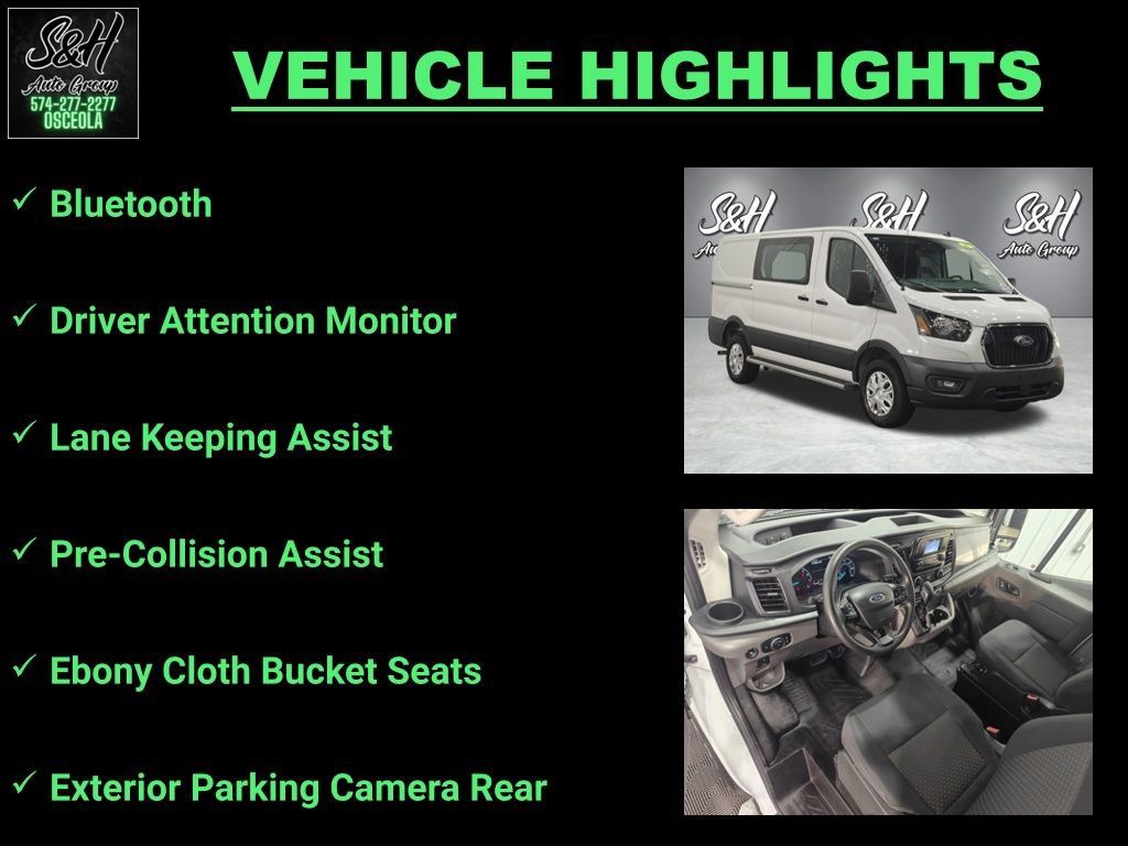 Used 2025 Ford Transit 250 Low Roof w/ Exterior Upgrade Package RWD image 3