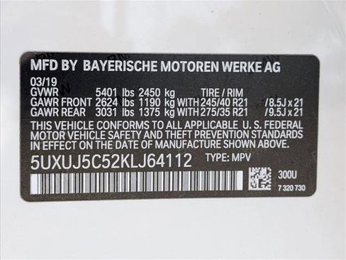 Used 2019 BMW X4 M40i w/ Executive Package AWD/4WD image 20