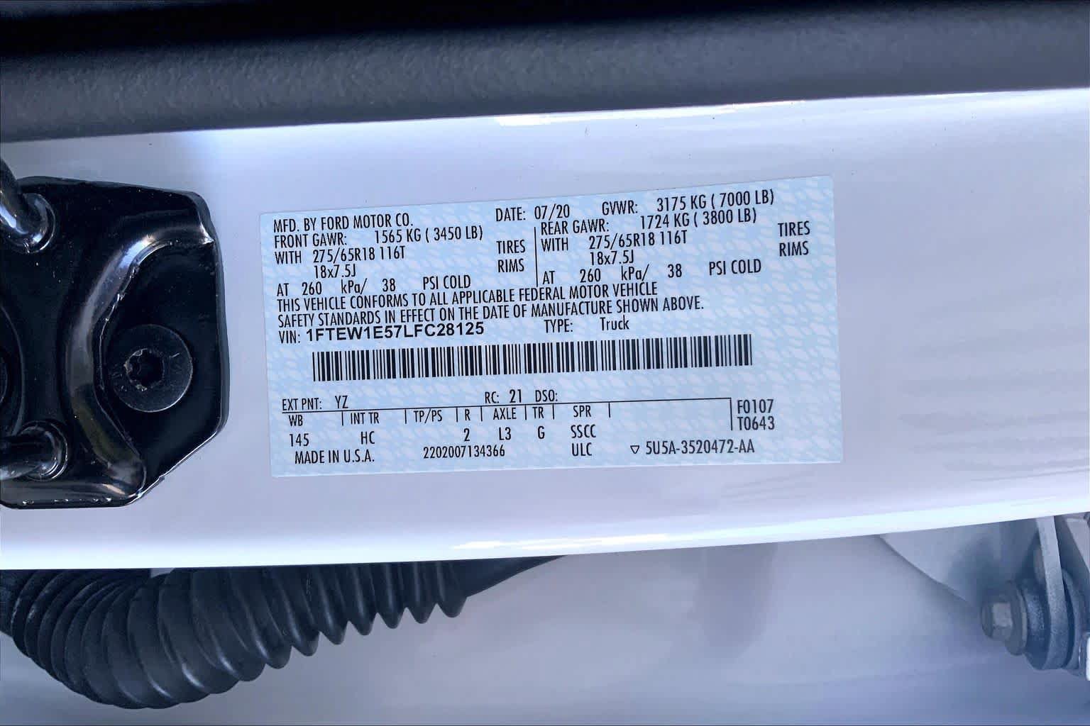 Used 2020 Ford F150 Lariat AWD/4WD image 31
