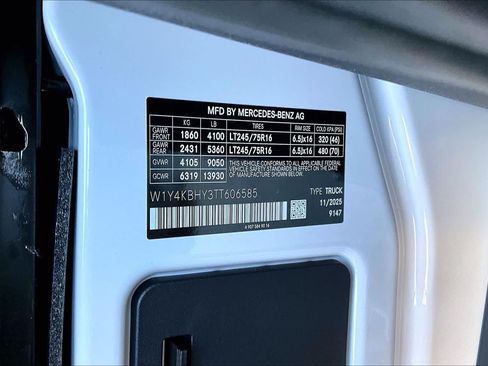 New 2026 Mercedes-Benz Sprinter 2500 image 12