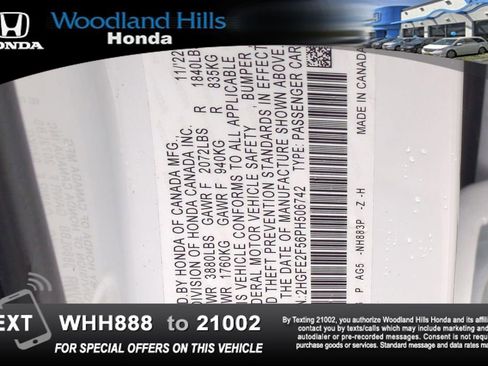 Certified 2023 Honda Civic Sport image 26